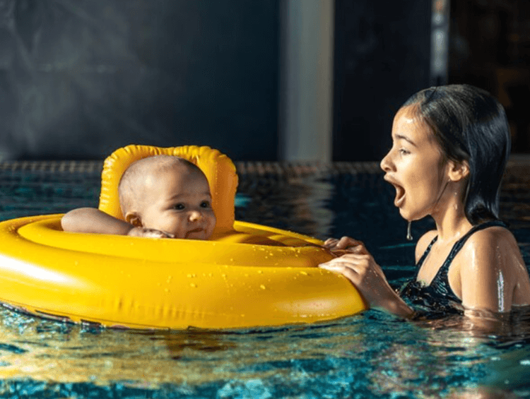 Parents Are Rushing to Book Baby Swim Lessons to Gain Early Confidence