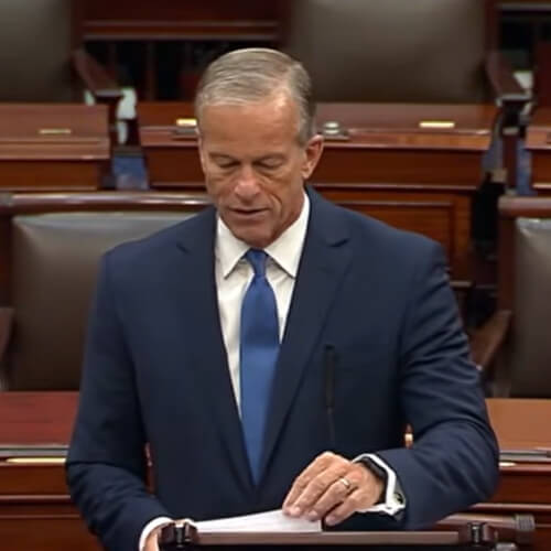 John Thune Height How The Senates Tallest Leader Uses As A Political Weapon