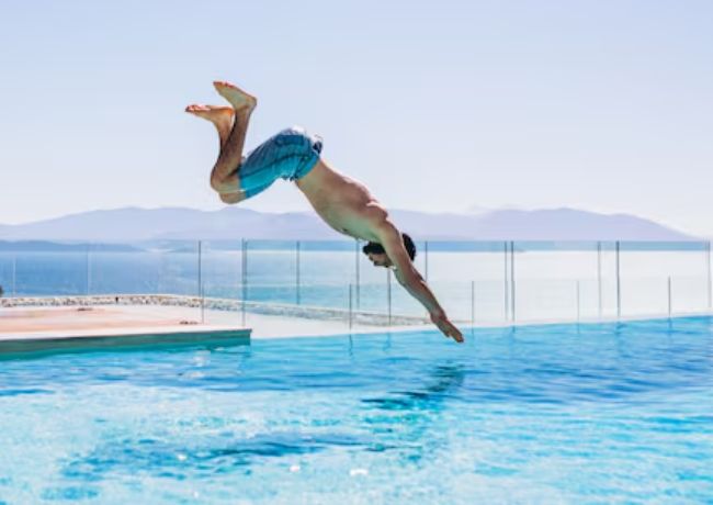The Outdoor Swimming Pool Trend Nobody Saw Coming Until Million Brits Jumped In
